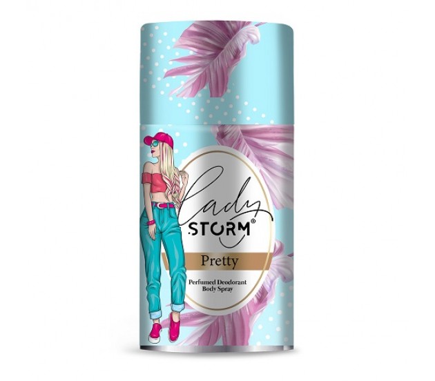 Lady Storm 250 ml Pretty Parfüm Deodorant