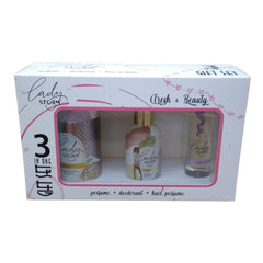 Lady Storm Deodorant Parfüm ve Saç Parfümü 3'lü set Angel