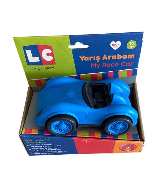 Let's Be Child Yarış Arabam Mavi