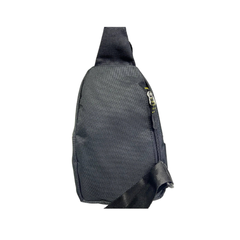 Unisex 4 Gözlü Çapraz Omuz Çanta Siyah