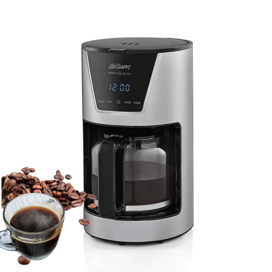 Arzum Brewtime Delux Filtre Kahve Makinesi Inox