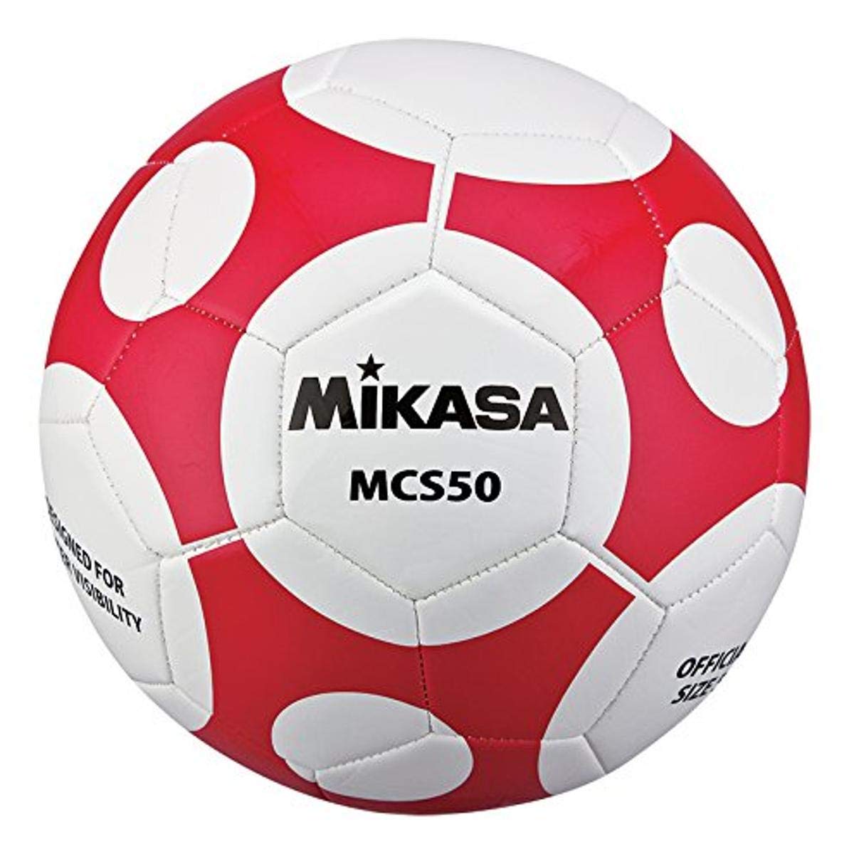 Mikasa Futbol Topu Kırmızı Beyaz