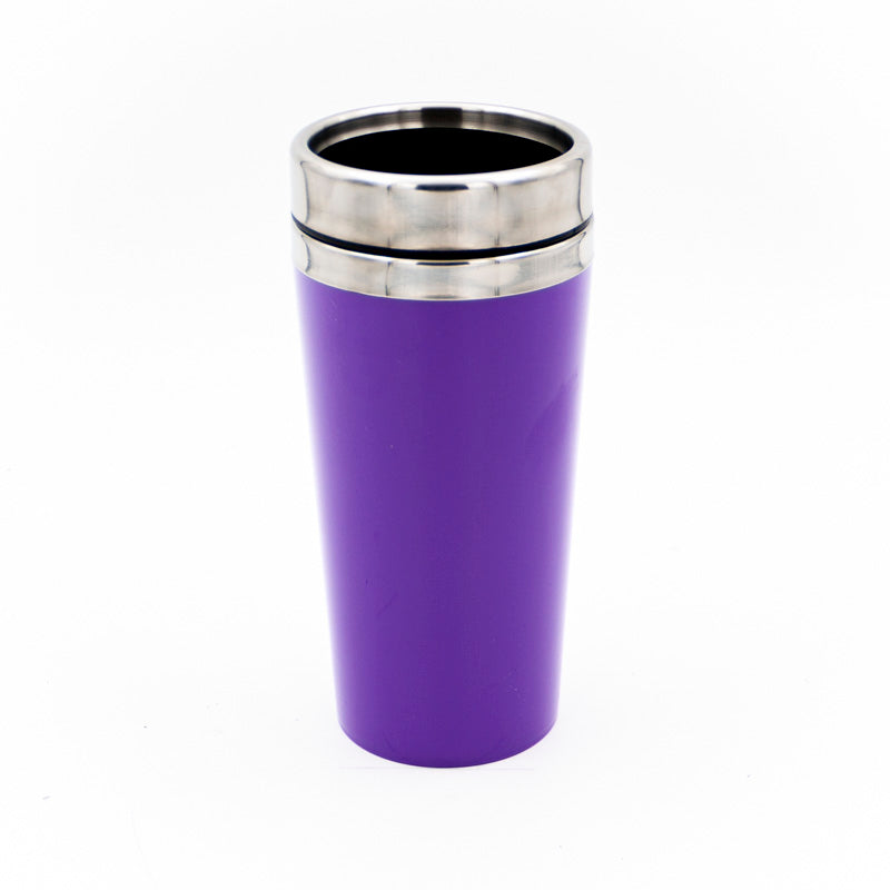 Çelik 450 ML Termos Kupa Menekşe