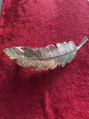 Tüy Form Otomatik Toka Silver