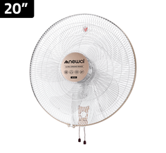Newal 20'' Geniş Açılı Duvar Vantilatörü Krem