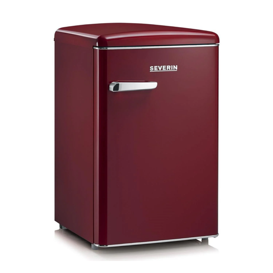 Severin Retro Ofis 106 Lt Mini Buzdolabı Bordo
