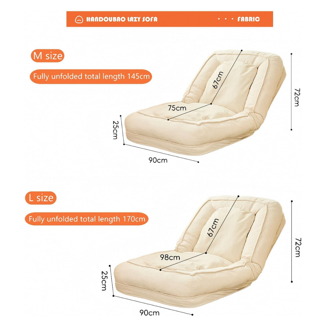 Modern Katlanır Kanepe Yatak 175x95 Cm Gri