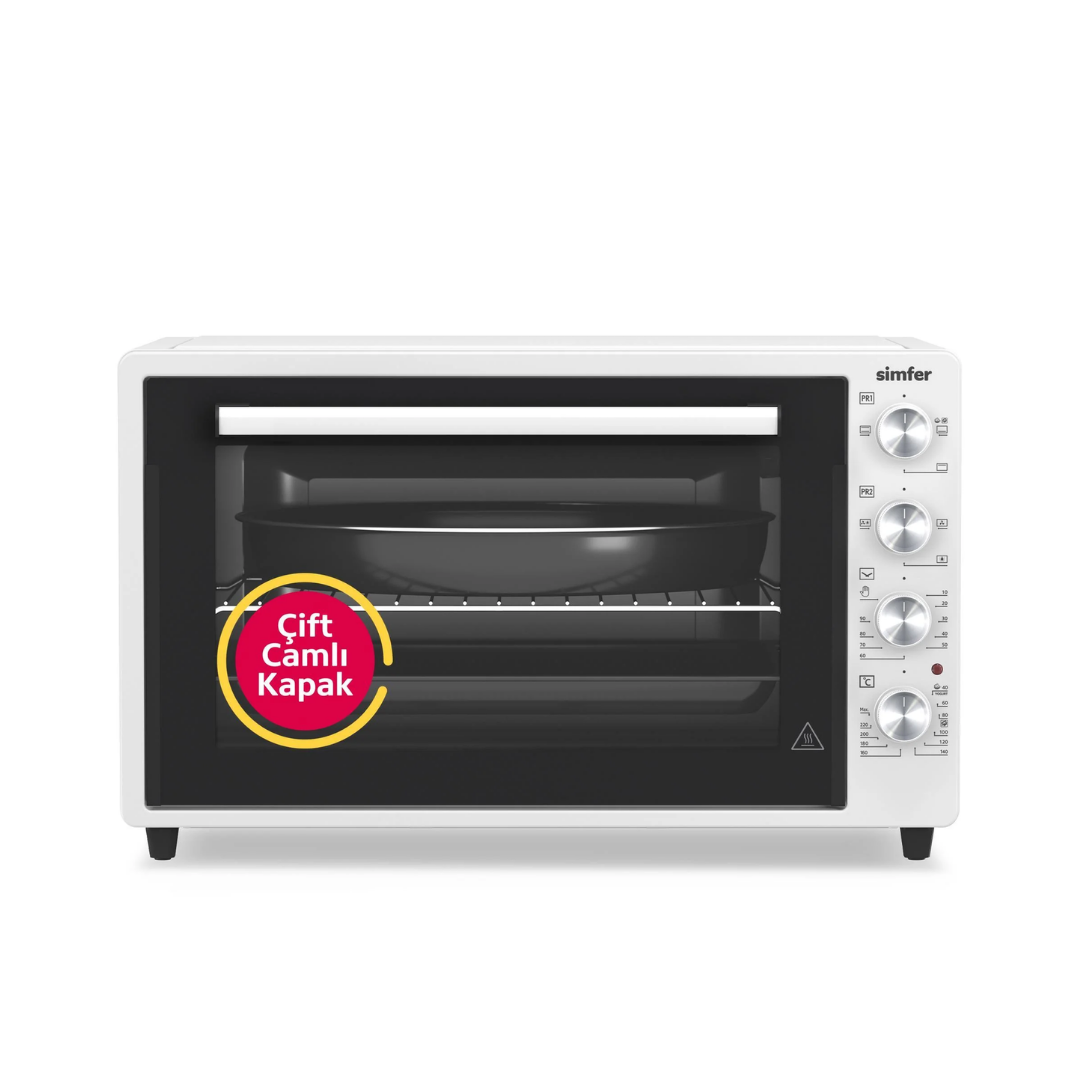 Simfer 70 Lt Midi Fırın Turbo Beyaz