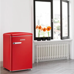 Severin Retro Ofis 106 Lt Mini Buzdolabı Kırmızı