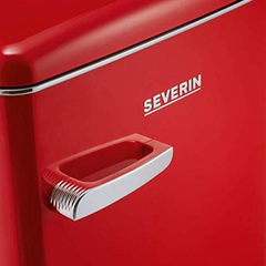 Severin Retro Ofis 106 Lt Mini Buzdolabı Kırmızı