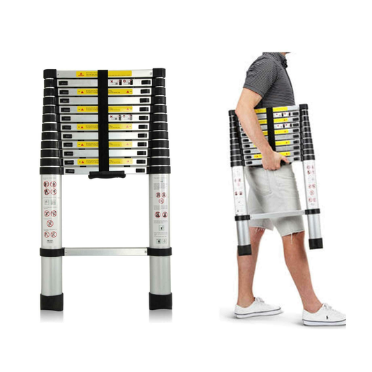 Alüminyum 11 Basamaklı 3.2 Metre Teleskopik Merdiven