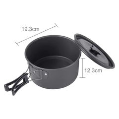 Ultra Hafif 15 Parçalı Kamp Piknik Pişirme Seti