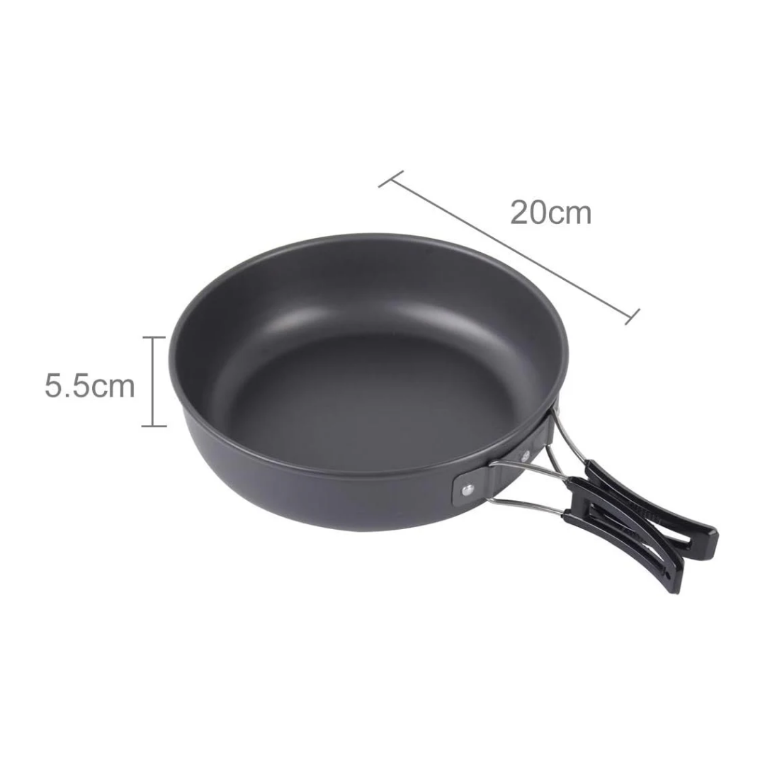 Ultra Hafif 15 Parçalı Kamp Piknik Pişirme Seti