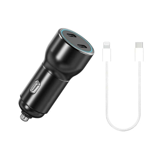 Sunix 60W Çift Usb-C Araç Şarj Cihazı Başlık