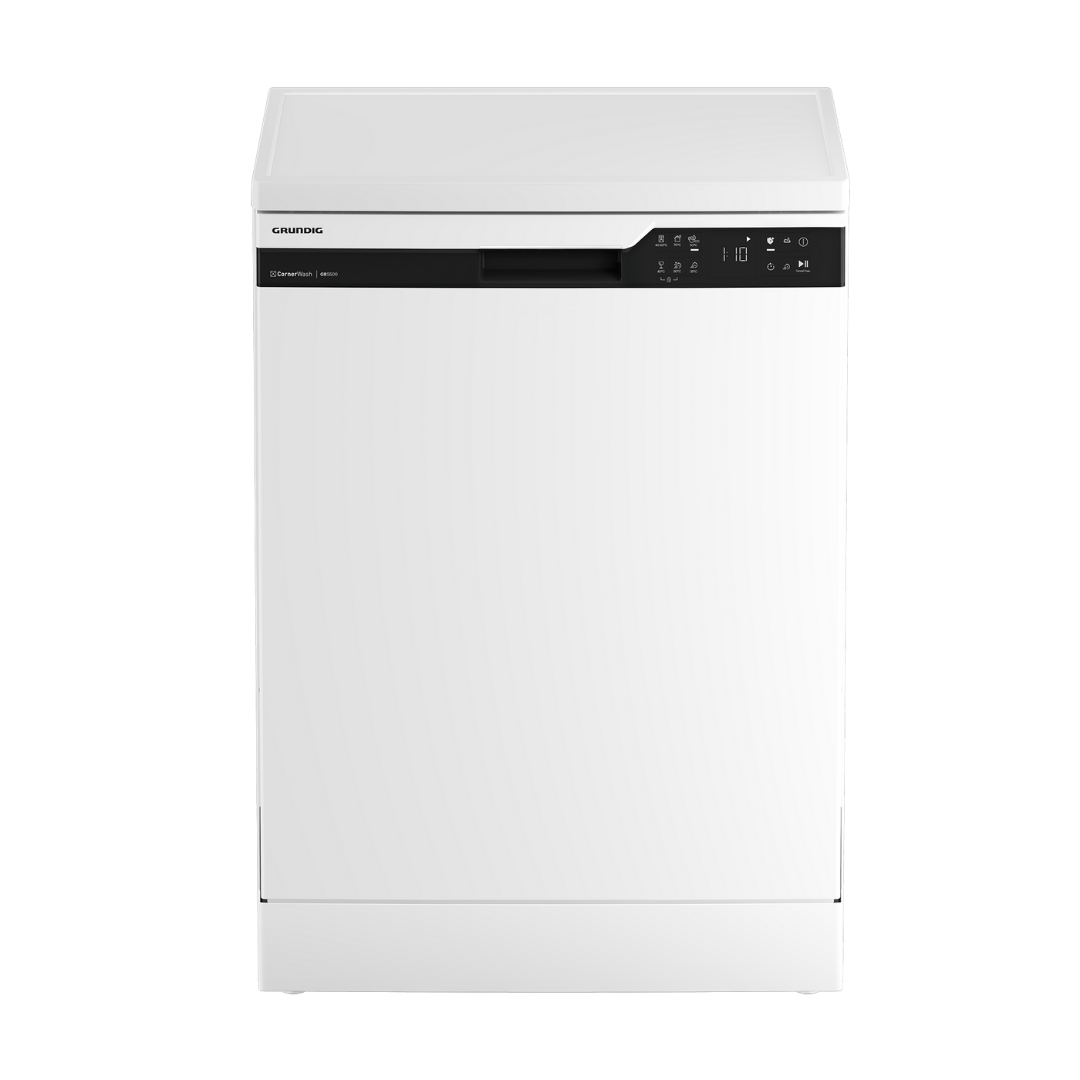 Grundig 6 Program Corner Wash Beyaz Bulaşık Makinesi