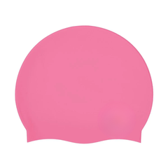 Silikon Yumuşak Havuz Deniz Yüzme Bone Pembe