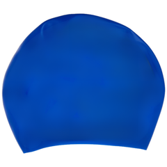 Silikon Yumuşak Havuz Deniz Yüzme Bone Mavi