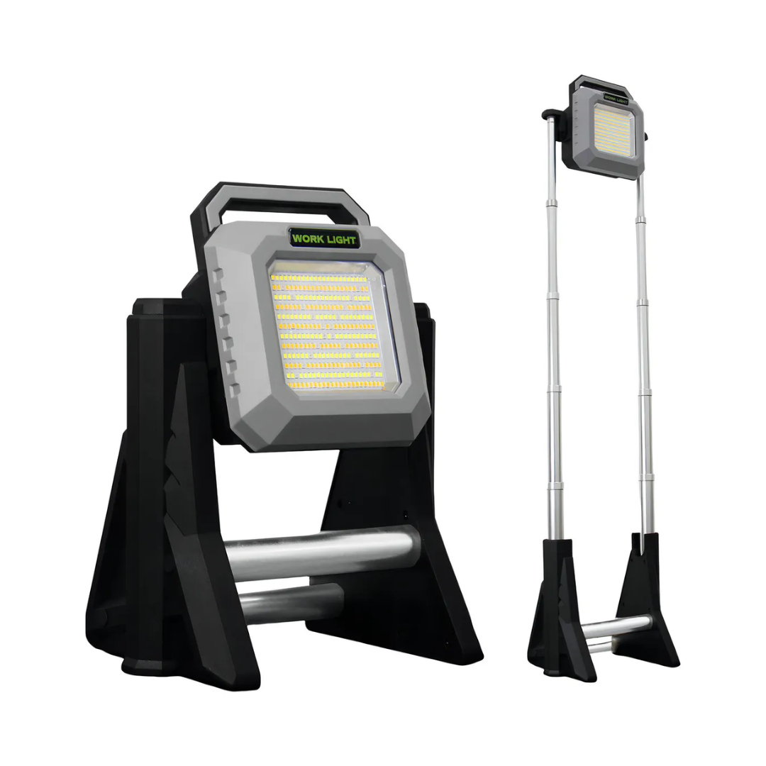 Taşınabilir Projektör USB Şarjlı Tripotlu LED Çalışma Lambası