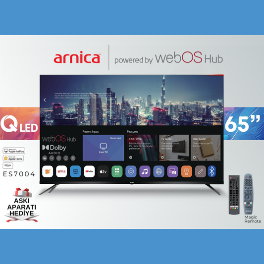Arnica 65'' QLED 4K Webos Televizyon