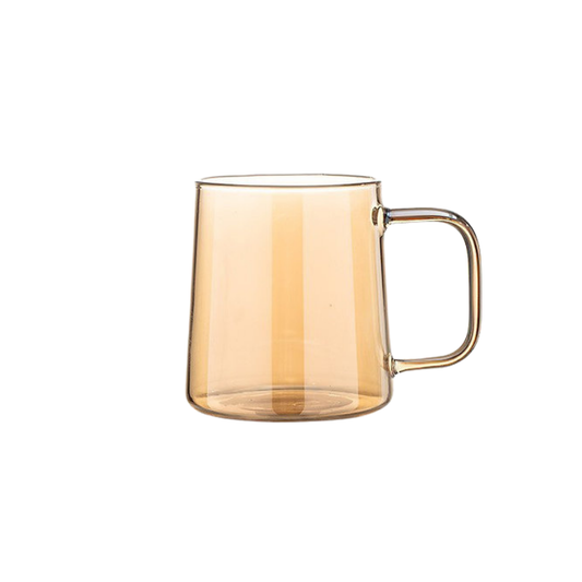 Borosilkat Kulplu Cam Bardak Füme