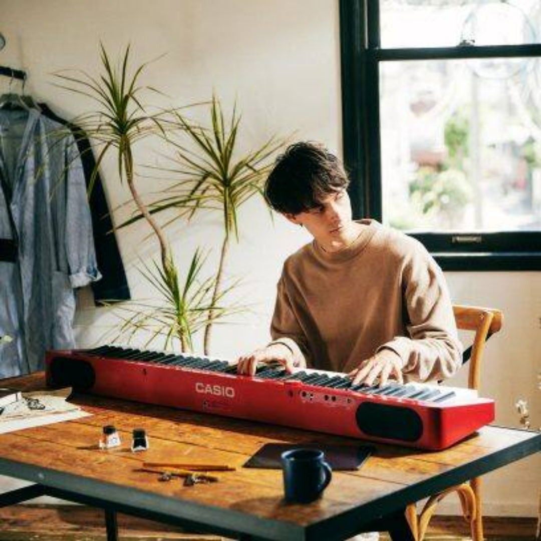 Casio 88 Tuşlu Dijital Piyano Kırmızı