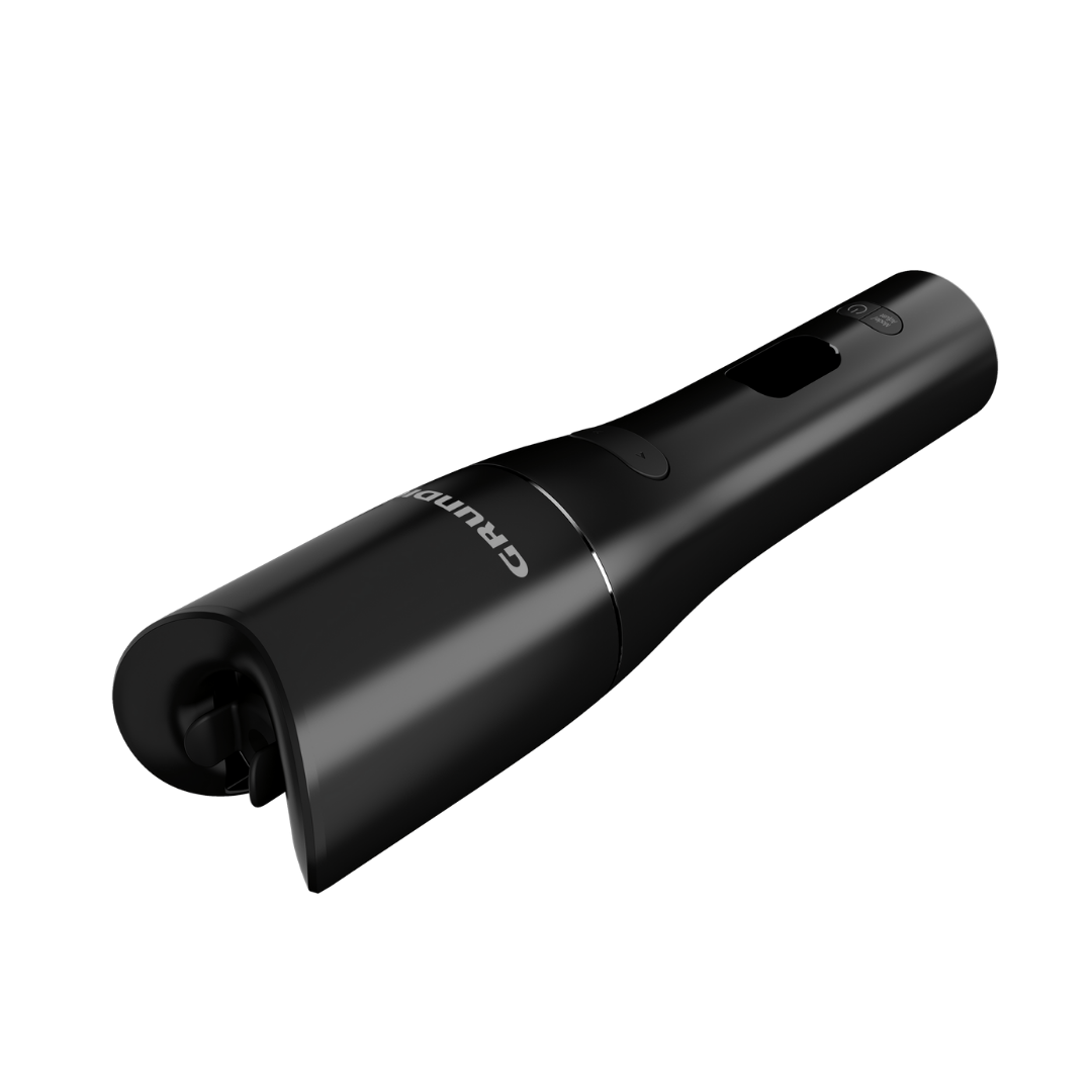 Grundig EasyCurl Kompakt Kablosuz Otomatik Saç Maşası Siyah