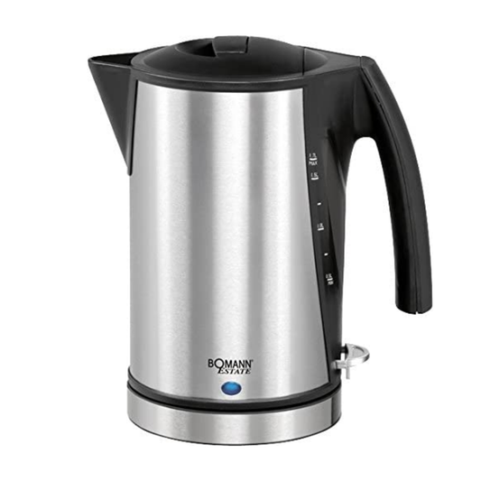 Bomann 1.7 Lt 2200 W Elektrikli Su Isıtıcı Kettle Inox