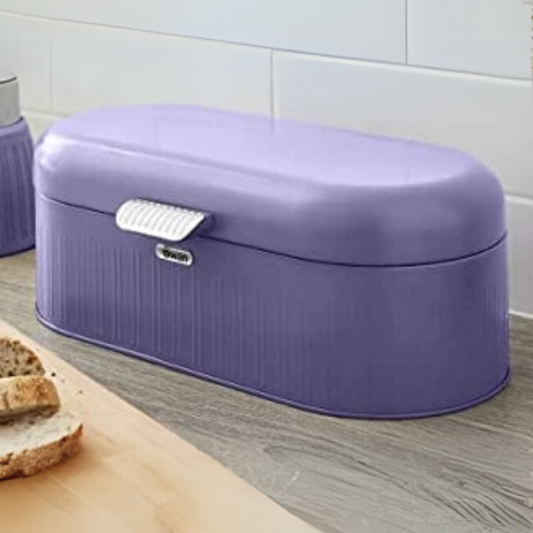 Swan Retro 10 Lt Ekmek Kutusu Mor
