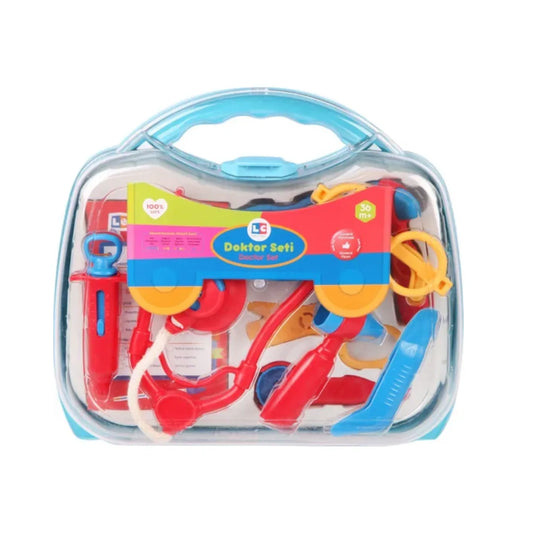 Let's Be Child Çantalı Doktor Seti Mavi