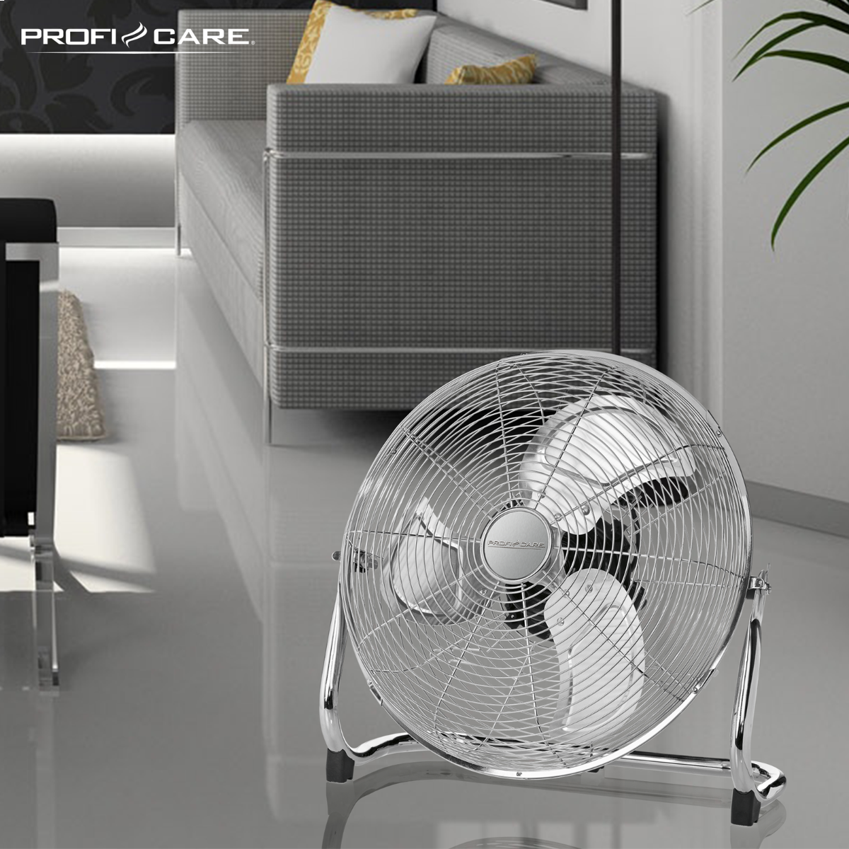 Proficare 45 cm Rüzgar Makinesi Vantilatör Silver
