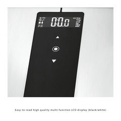 ProfiCare Vücut Analiz Baskülü Inox 9 Fonksiyonlu Bluetooth