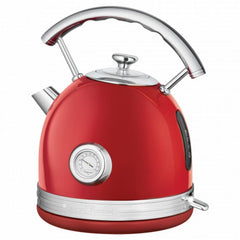 Proficook 1.7 Litre 2200 w Retro Elektrikli Su Isıtıcısı Kettle Kırmızı