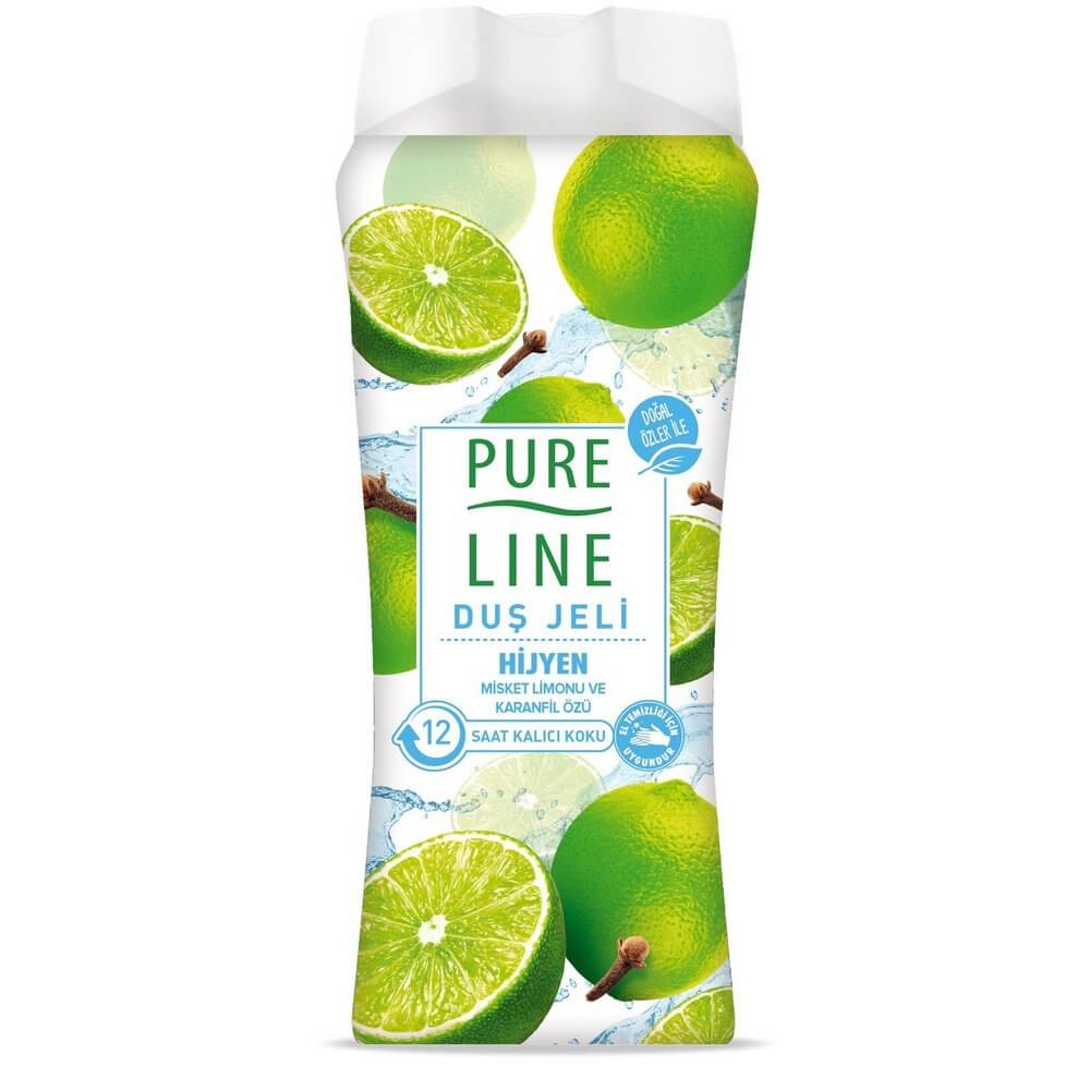 Pure Line 400 ml Hijyen Misket Limonu ve Karanfil Özlü Duş Jeli