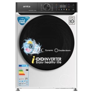 Arnica 12 Kg Dokunmatik Inverter Çamaşır Makinesi Beyaz