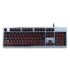 Rush Donzel Sese Duyarlı RGB Mekanik Hisli Gamer Oyuncu Klavyesi
