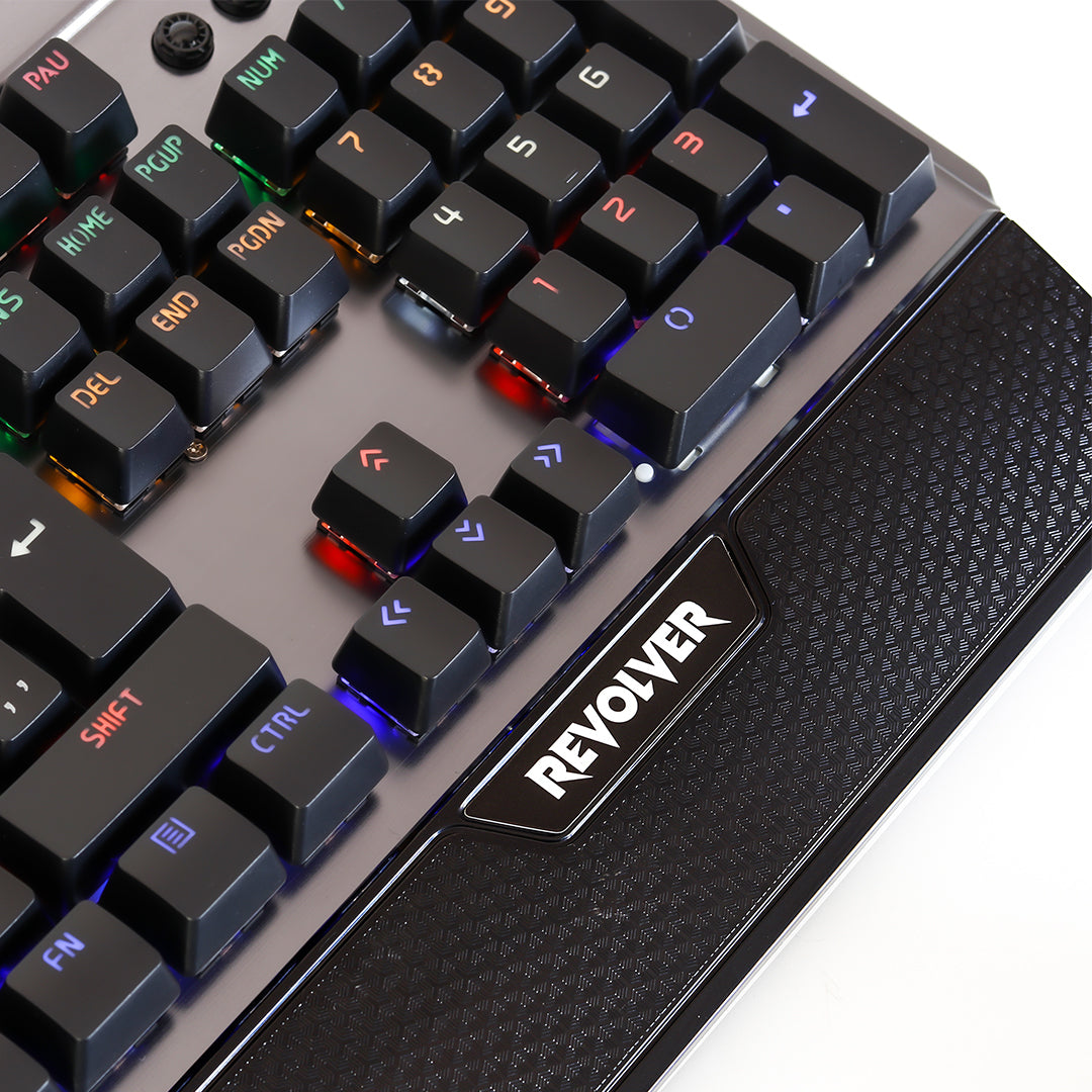 Rush Revolver Full Mekanik Gamer Oyuncu Klavyesi