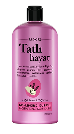 Redkiss 550 ml Tatlı Hayat Nemlendirici Duş Jeli