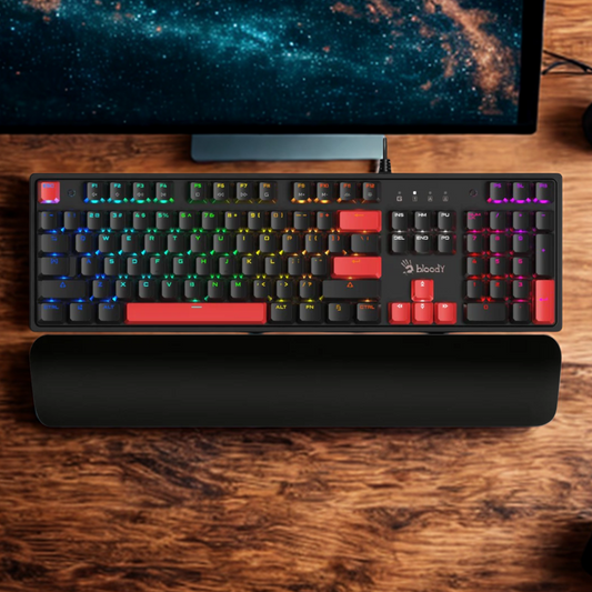 Bloody Q Türkçe Multimedya RGB Mekanik Gamer Oyuncu Klavye