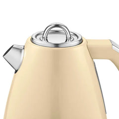 Swan Retro Jug Elektrikli Su Isıtıcısı Kettle 1.5 Litre 3000 w Krem