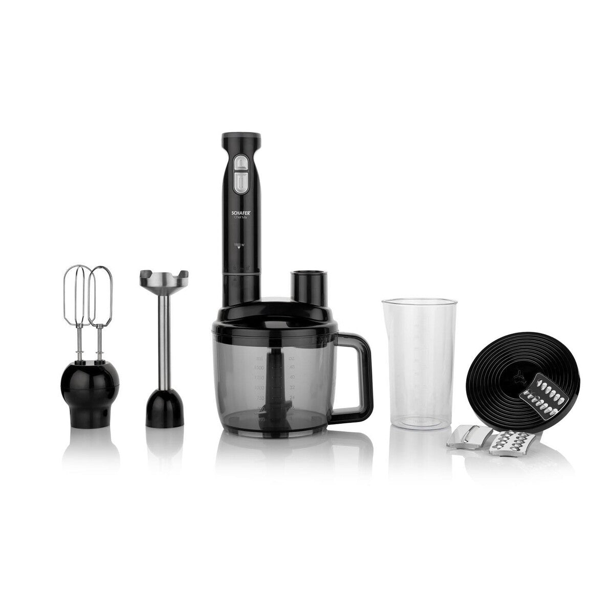 Schafer Chef Blend Mega Blender Set Siyah