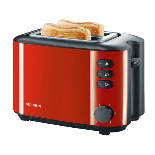 Severin 850 W Ekmek Kızartma Makinesi Kırmızı Siyah