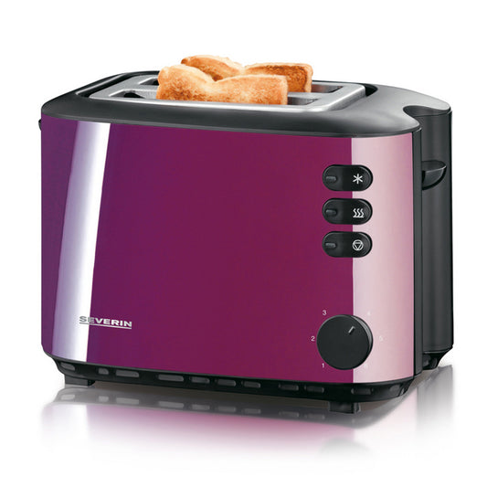 Severin 850 W Ekmek Kızartma Makinesi Mor/Siyah