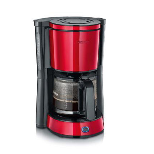 Severin Filtre Kahve Makinesi 10 Fincan Kapasite Kırmızı
