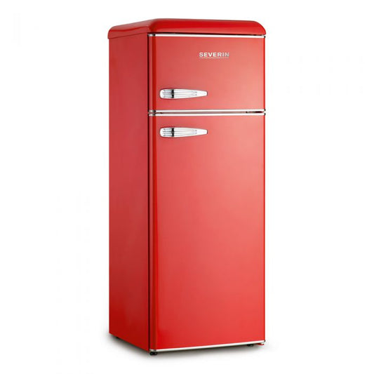 Severin Retro 206 Lt Çift Kapılı Buzdolabı Kırmızı