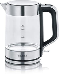 Severin 1.7 Lt 2200 w Elektrikli Cam Su Isıtıcısı Kettle Çaydanlık