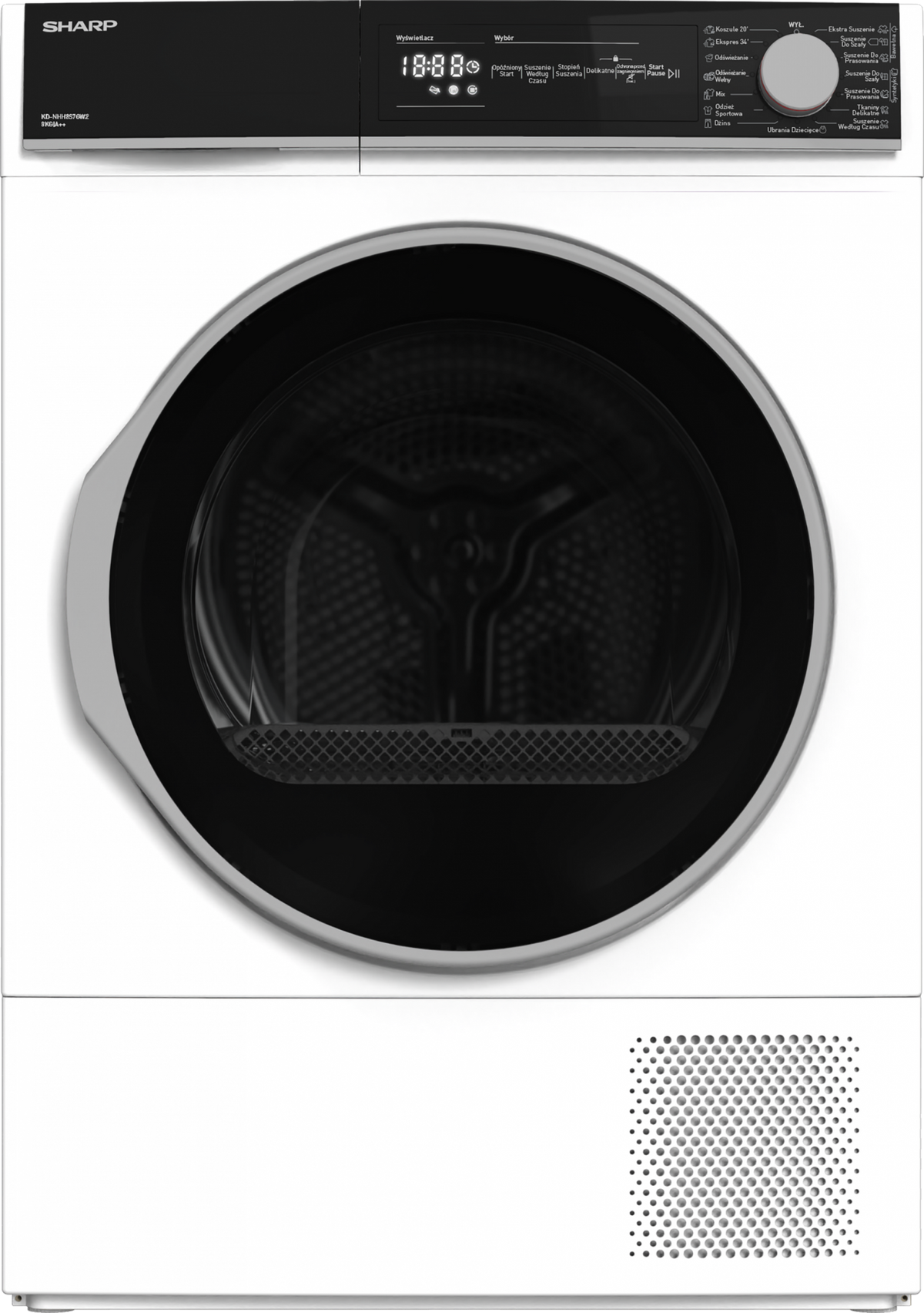 Sharp 9 KG Çamaşır Kurutma Makinesi