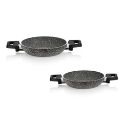 Schafer Eternal 18 Cm & 22 Cm Sahan 2 li Set Gri