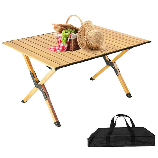 Taşıma Çantalı Katlanır Alüminyum 90x60x45 Cm Piknik Kamp Masası