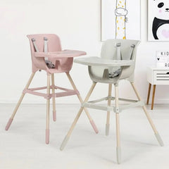 Babyjem 6-36 Ay Çıkan Tepsili Mama Sandalyesi Soft Pembe