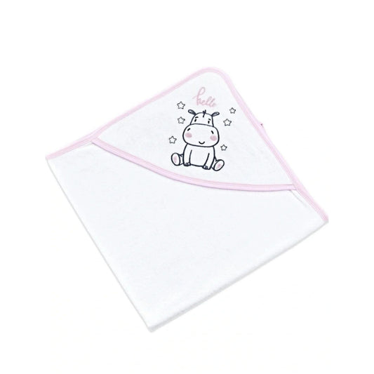 Babyjem Yenidoğan Banyo Havlusu Pembe